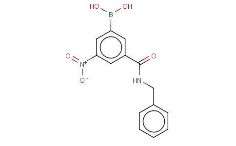 3-(BENZYLCARBAMOYL)-5-NITROPHENYLBORONIC ACID